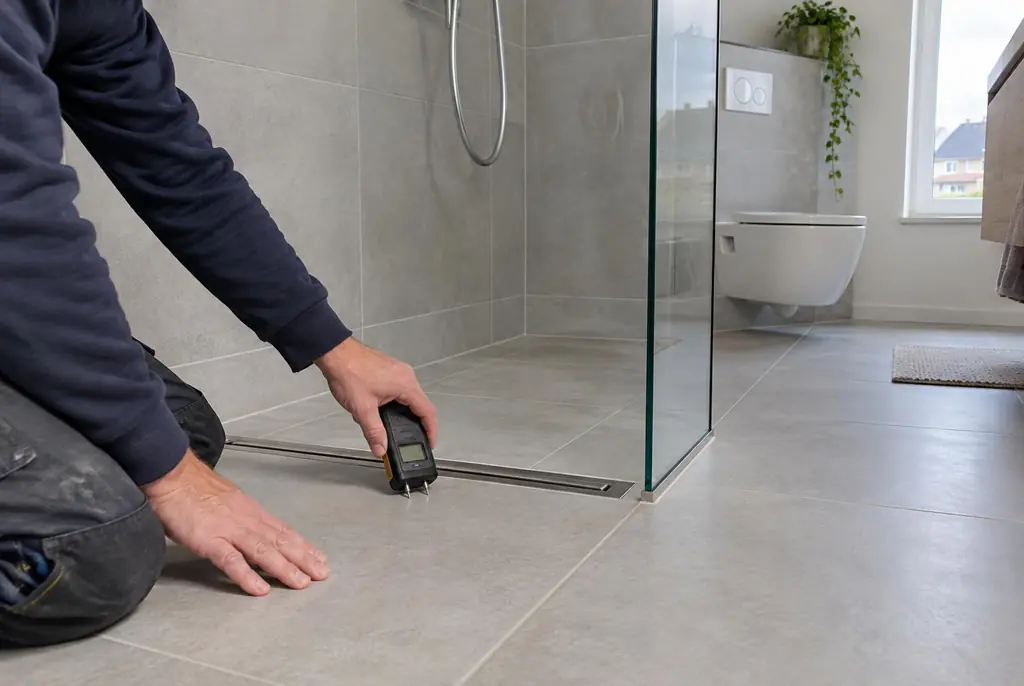 Lekdetectie Geldermalsen – badkamer in een nieuwbouwwoning